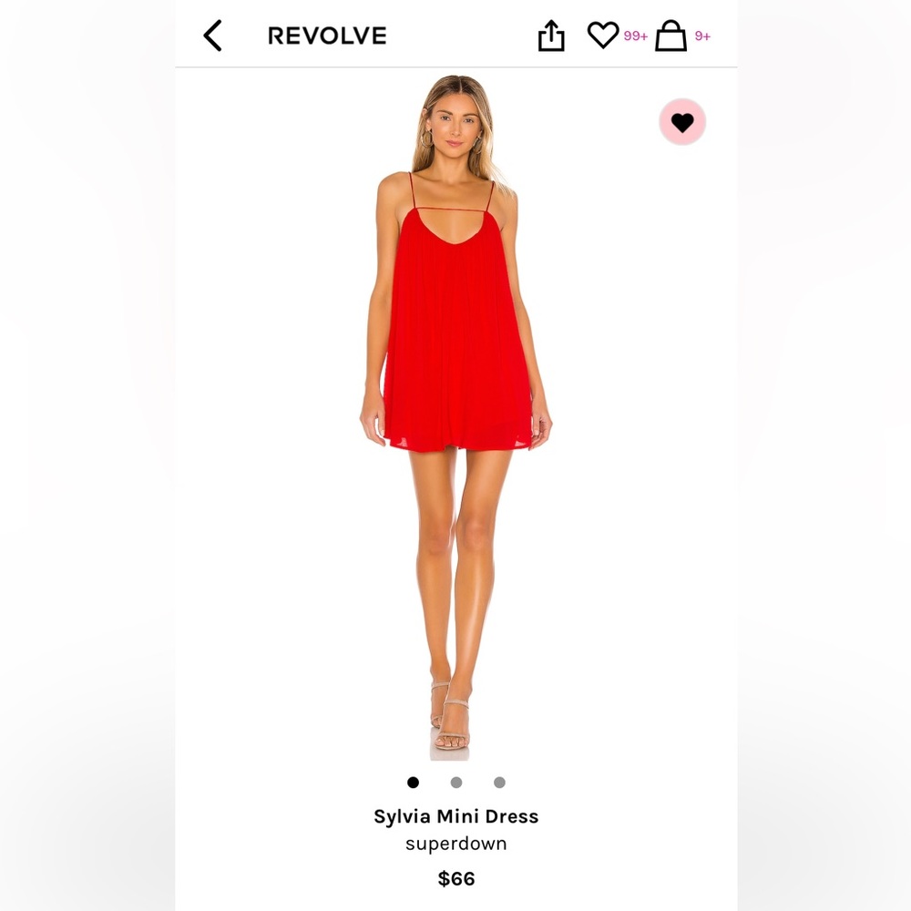 Super down Sylvia mini dress